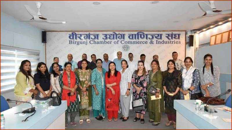 वीरगञ्जमा महिला उद्यमशीलता विकास समितिको पहिलो बैठक सम्पन्न